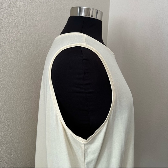 NWT Eileen Fisher Butter Sleeveless Crew Neck Short Shell Tank Top Size XL - Picture 5 of 11